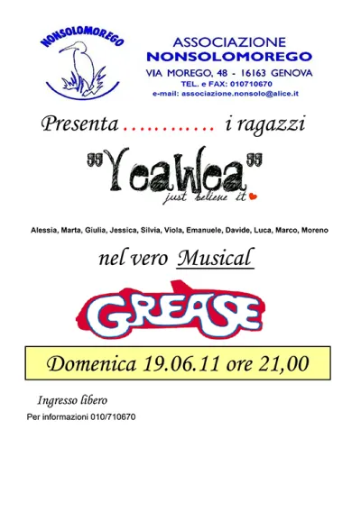 Locandina di Grease